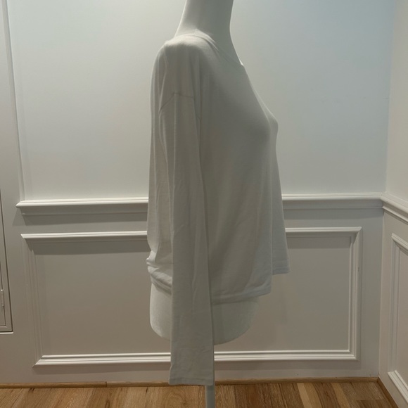 White Athleta backless T size XS - Picture 2 of 11
